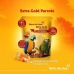 Ra&ccedil;&atilde;o Papagaio, Cacatuas, Araras, Extra Gold Parrots 6kg