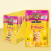 Sache racao umida Purina Friskies gatos adulto carne cx 15un