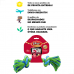 Brinquedo p Caes Mordedor de Corda Dental Bone Colosso Medio