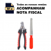 Kit Alicate Cortador de Unhas e Lixa p Caes e Gatos M 12x4cm