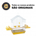 Gaiola para Calopsita Periquito com Teto Aramado Amarela