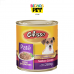 Pate Colosso Premium Caes Racas Pequenas Sab Carne 12Un 280g