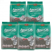 KIT 5 UN Areia Higienica p/ Gatos Absorcat Colosso Ultrafina 4 kg