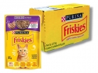 Caixa 15 Sach&ecirc; Friskies Gatos Adultos 85g Cordeiro