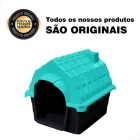 Casa Casinha Cachorro C&atilde;es N5 Pl&aacute;stica + Colchonete Brinde