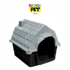 Casa Casinha Cachorro C&atilde;es N5 Pl&aacute;stica + Colchonete Brinde