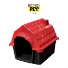 Casa Casinha Cachorro C&atilde;es N5 Pl&aacute;stica + Colchonete Brinde