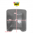 Casa Casinha Cachorro C&atilde;es N5 Pl&aacute;stica + Colchonete Brinde